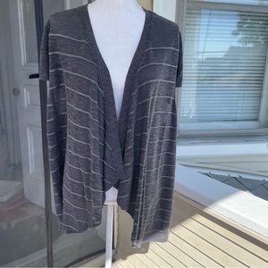 Coldwater Creek Gray Drapey Sweater Size 3X